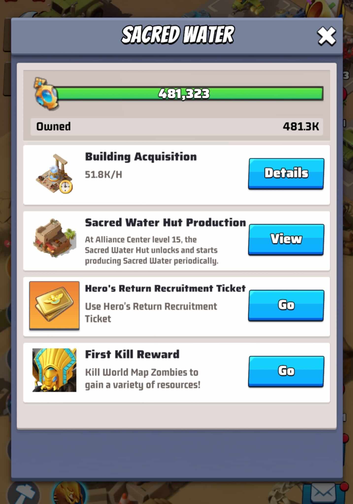 example of generation amount